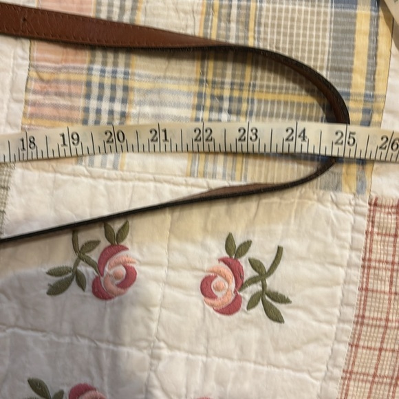 Patricia Nash European Map 13” x 10” x 5”leather adjustable strap crossbody bag - Picture 12 of 13